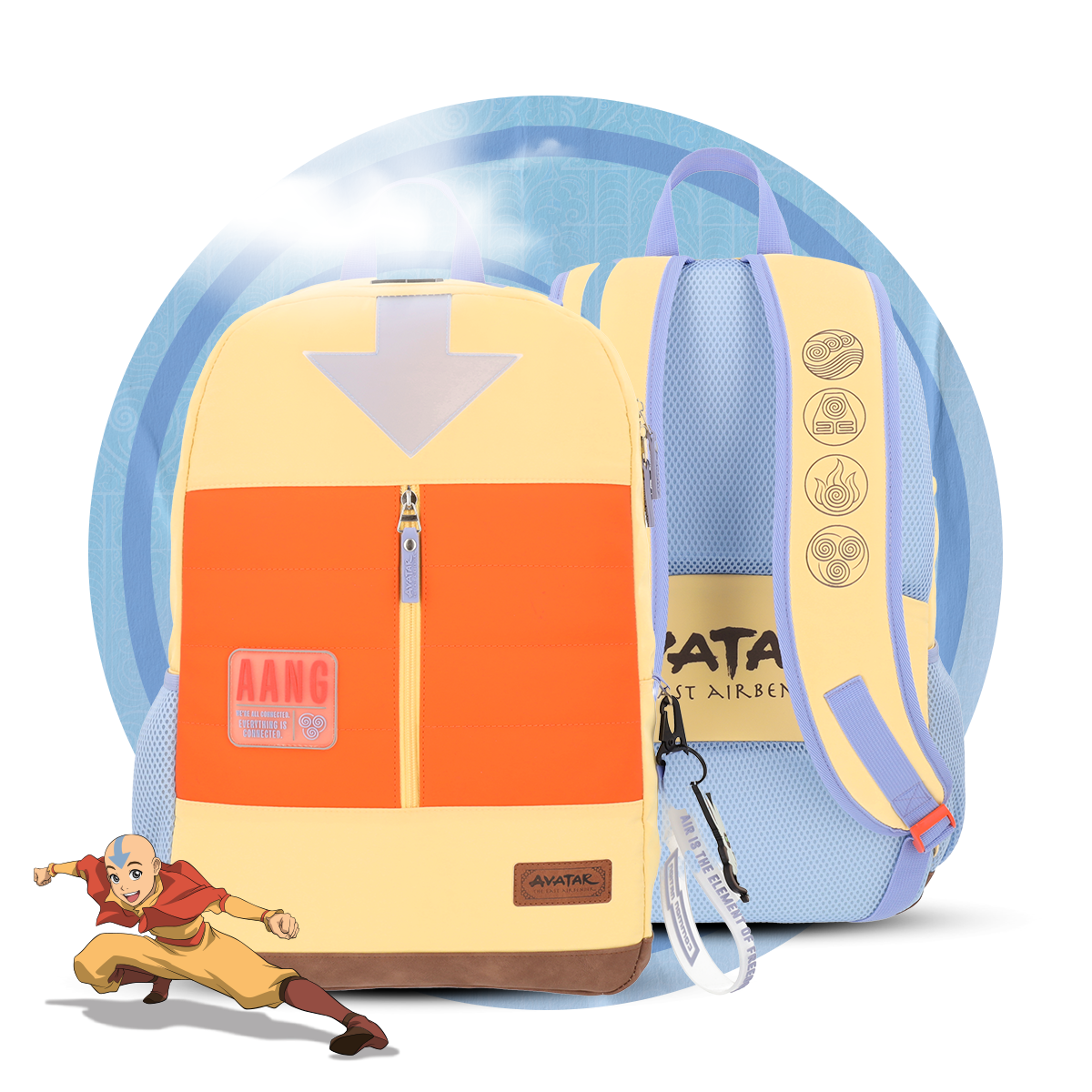 Mochila Avatar Ang Flecha Flourescente