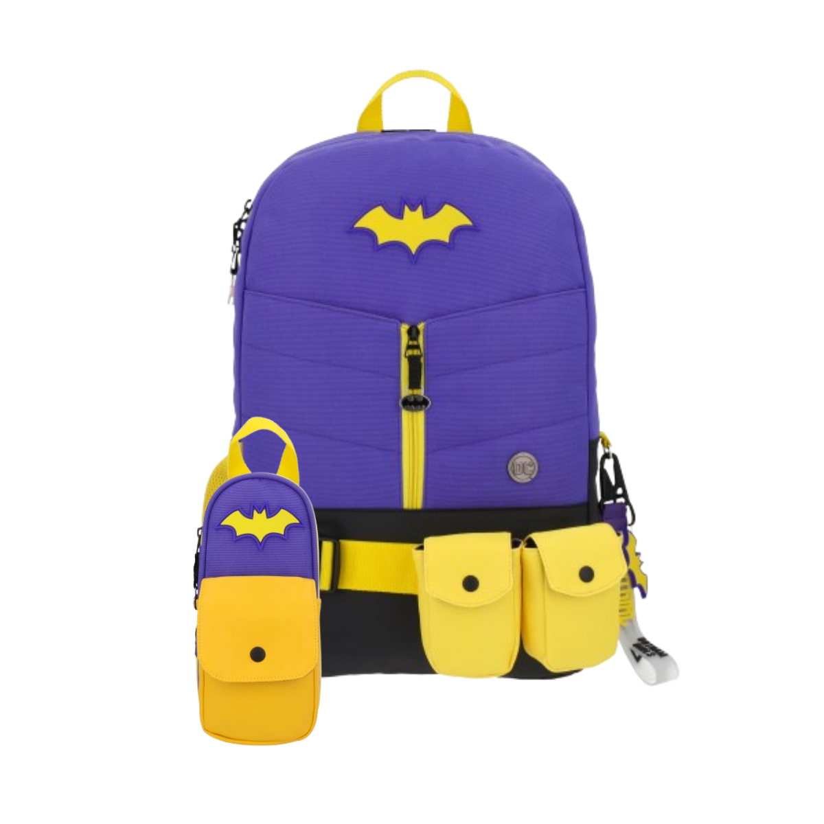 Set Mochila y Estuchera Batgirl