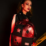 Mochila Harley Quinn Rojo y Negro