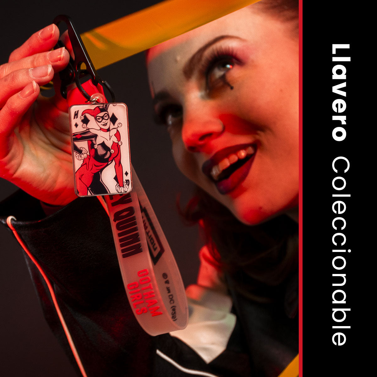 Mochila Harley Quinn Rojo y Negro