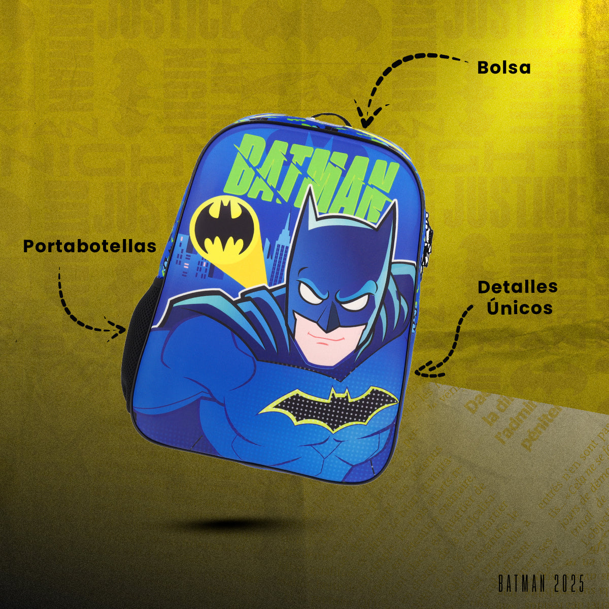 Set Mochila, Lonchera y Lapicera Batiseñal