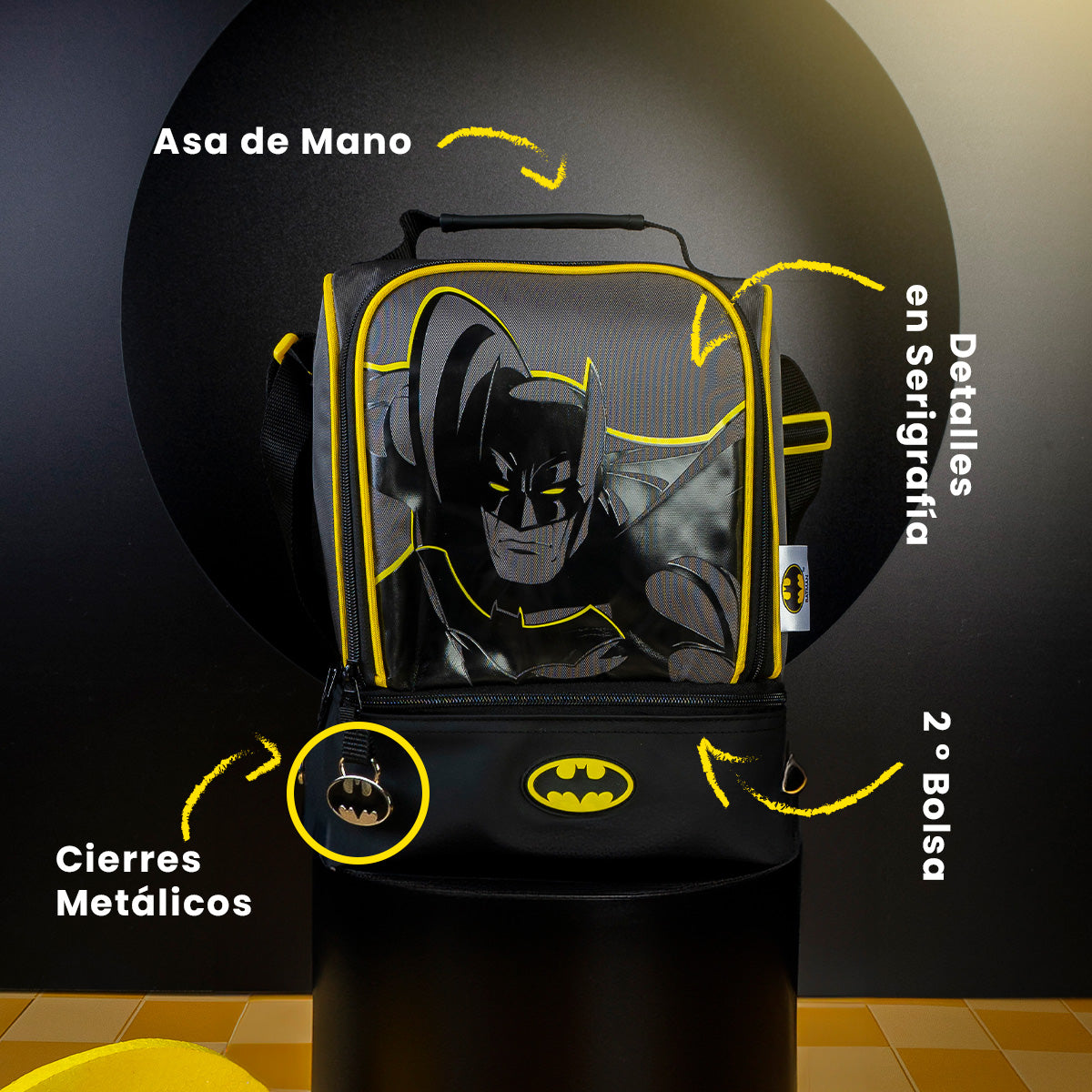 Lonchera Escolar DC Comics Batman