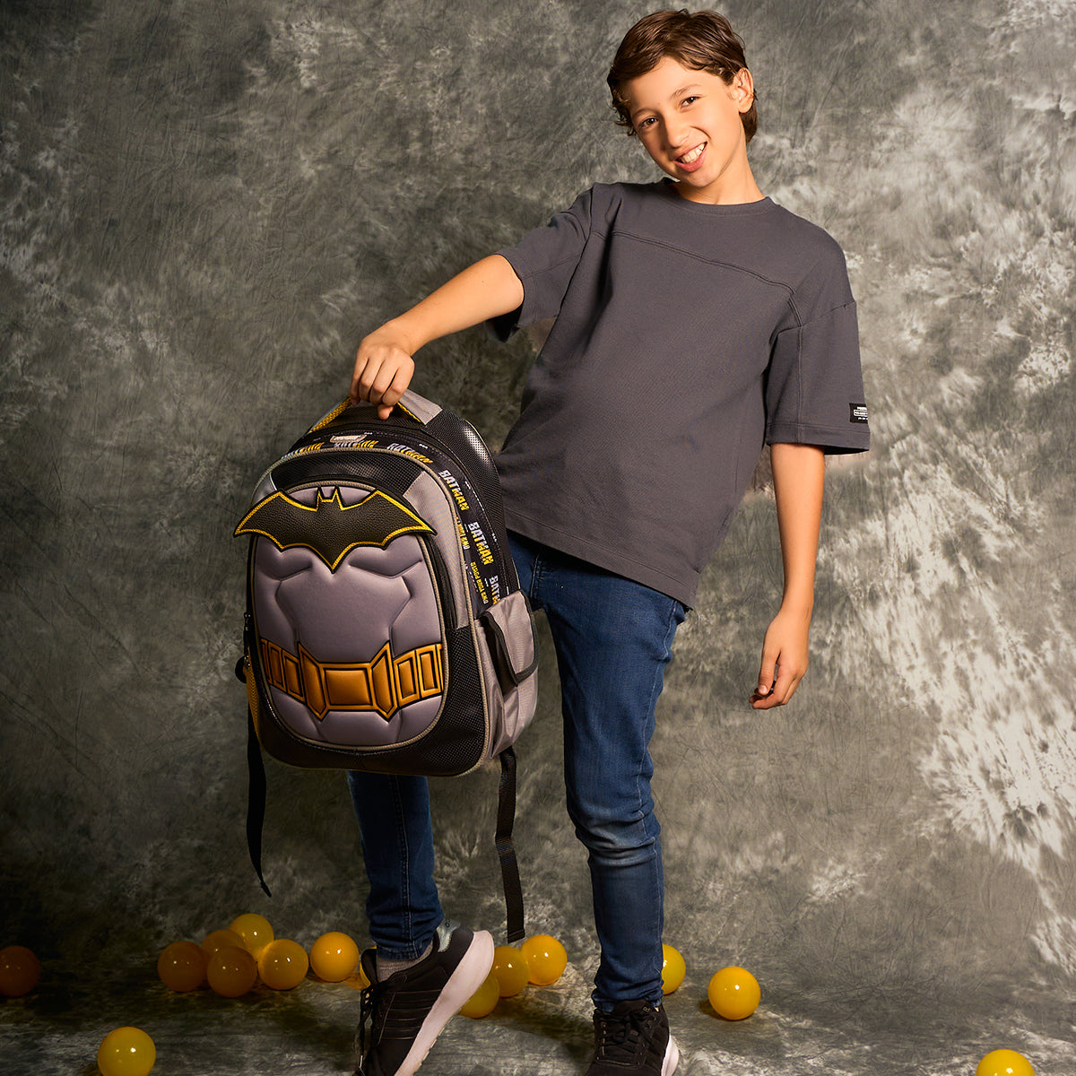 Mochila Escolar Batman Hero Armor
