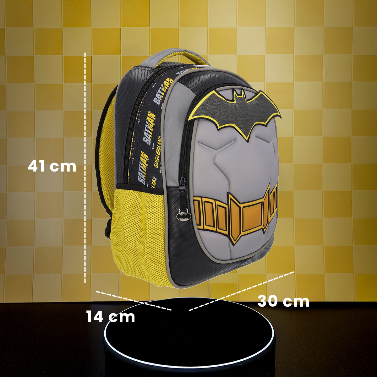Set Mochila, Lonchera y Estuchera Escolar Batman Hero Armor