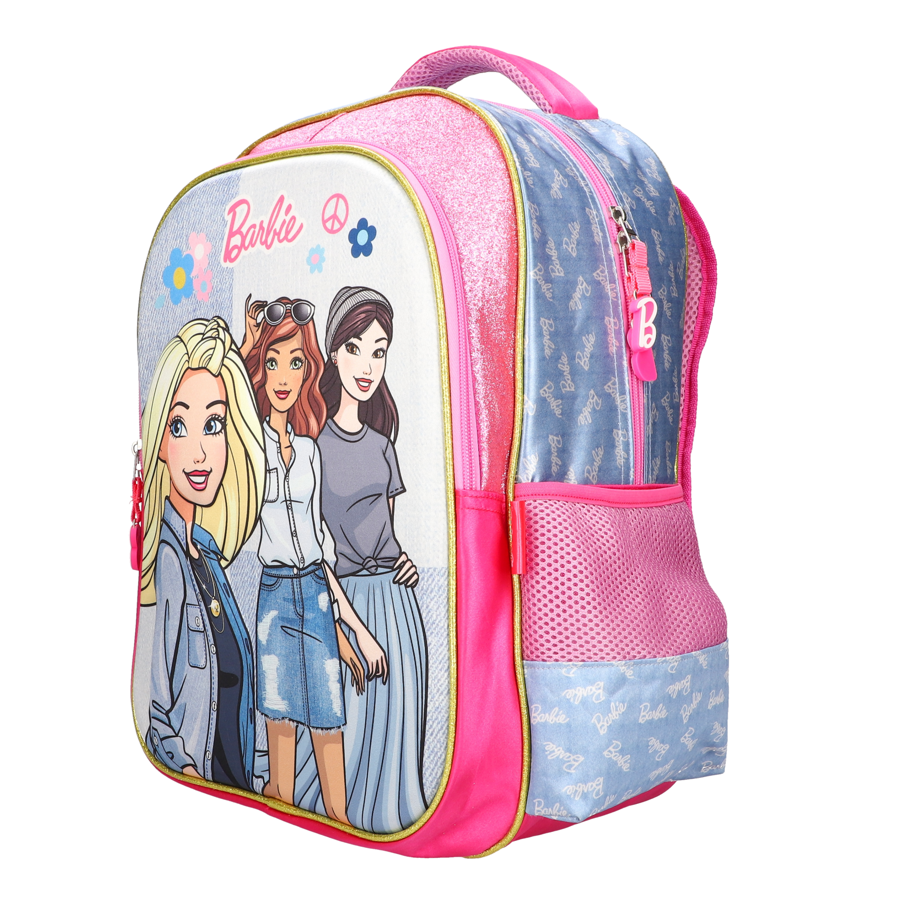 Mochila Escolar Barbie y sus Amigas