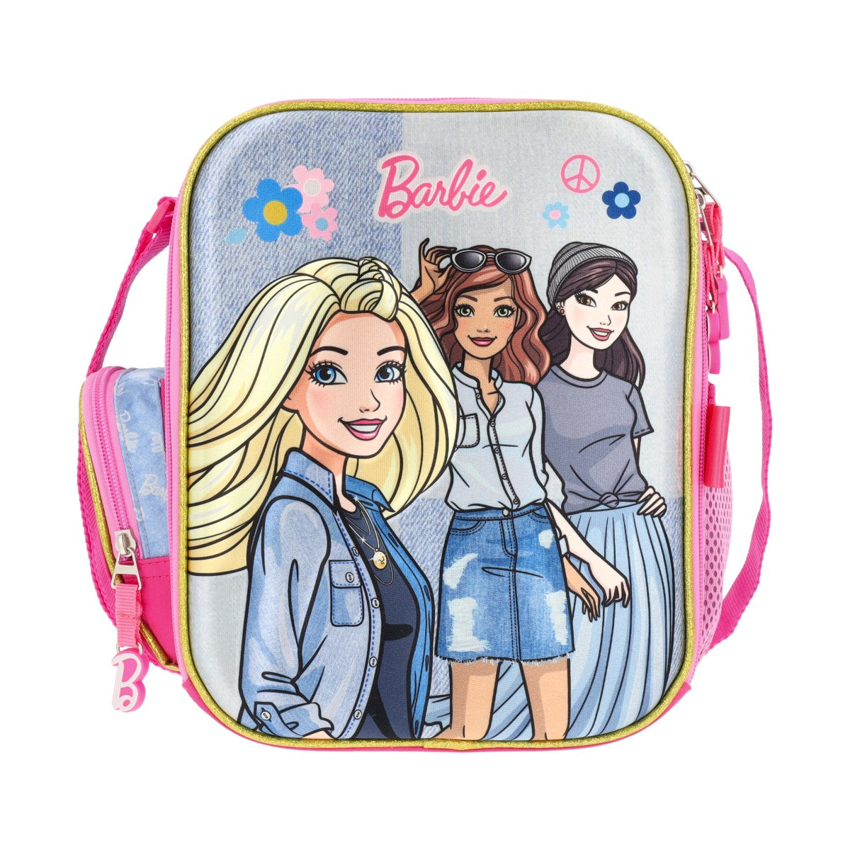 Lonchera Escolar Barbie y sus Amigas