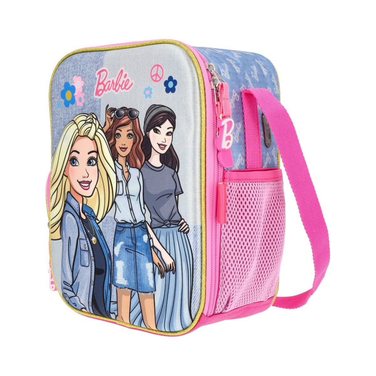 Lonchera Escolar Barbie y sus Amigas