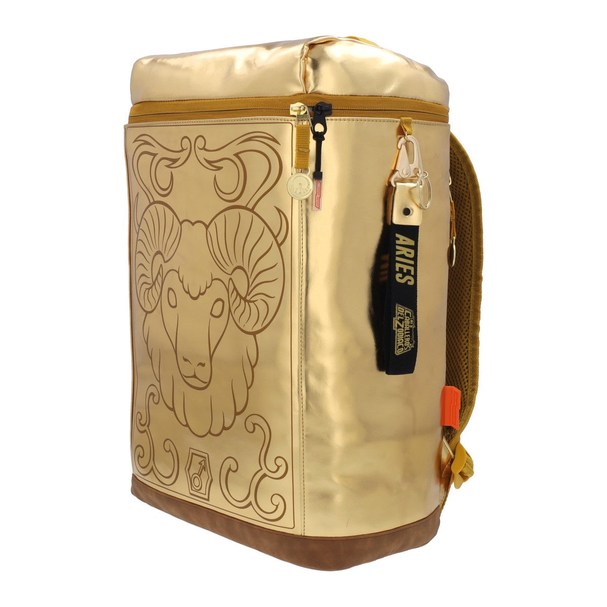 Mochila Armadura Dorada Caballeros del Zodiaco