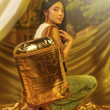 Mochila Armadura Dorada Caballeros del Zodiaco
