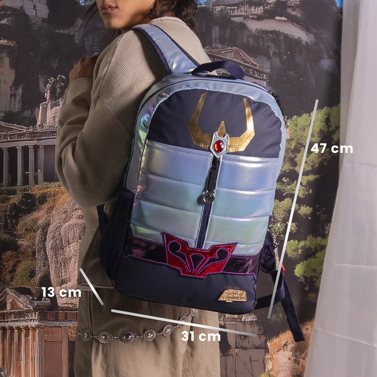 Mochila Fenix Caballeros del Zodiaco Armadura Bronce