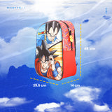 Set Mochila, Lonchera y Lapicera Escolar Dragon Ball Batalla Suprema