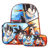 Set Mochila, Lonchera y Lapicera Escolar Dragon Ball Batalla Suprema