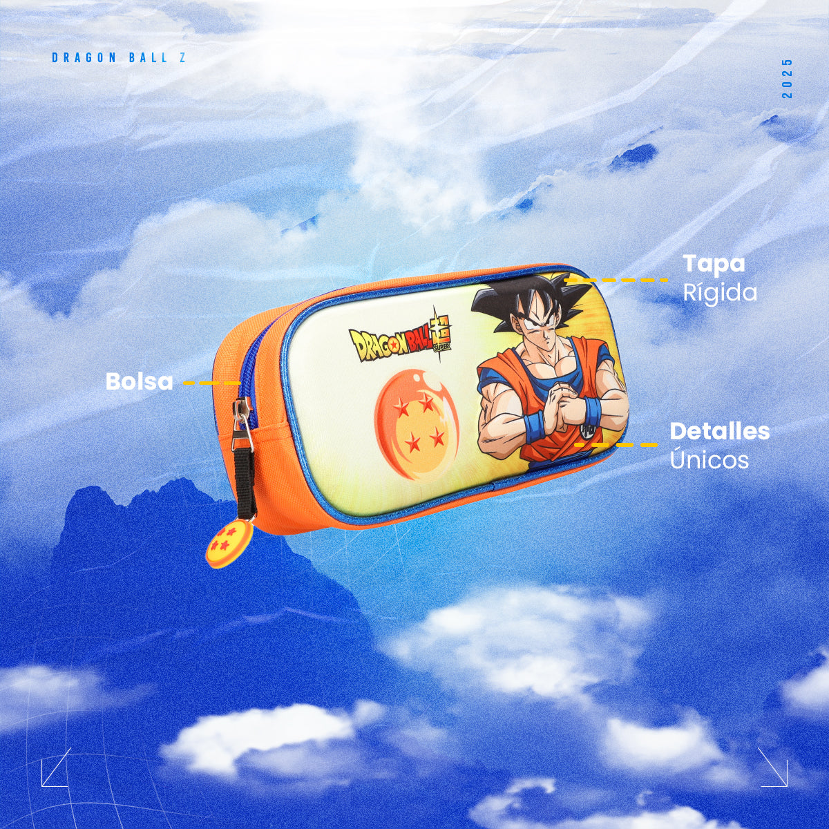 Set Mochila, Lonchera y Lapicera Dragon Ball Esferas del Dragón