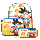 Set Mochila, Lonchera y Lapicera Dragon Ball Esferas del Dragón