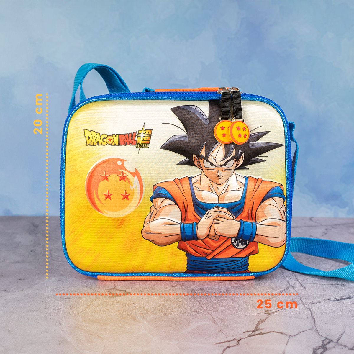 Set Mochila, Lonchera y Lapicera Dragon Ball Esferas del Dragón