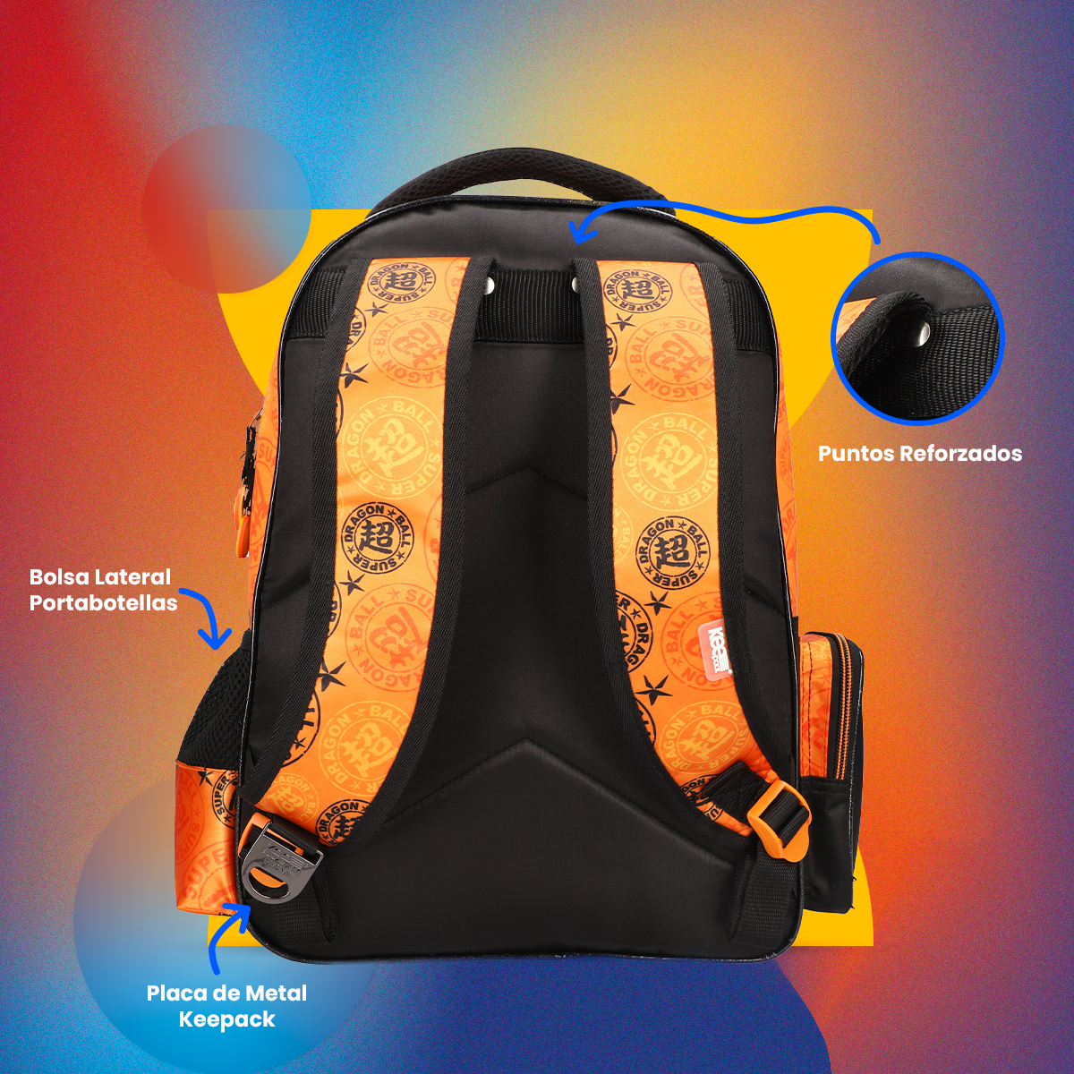 Mochila Escolar Dragon Ball Universo 7