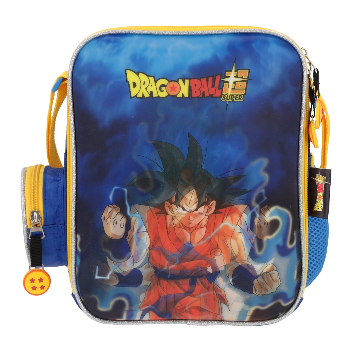 Lonchera Escolar Dragon Ball Goku SSJ Blue Lenticular