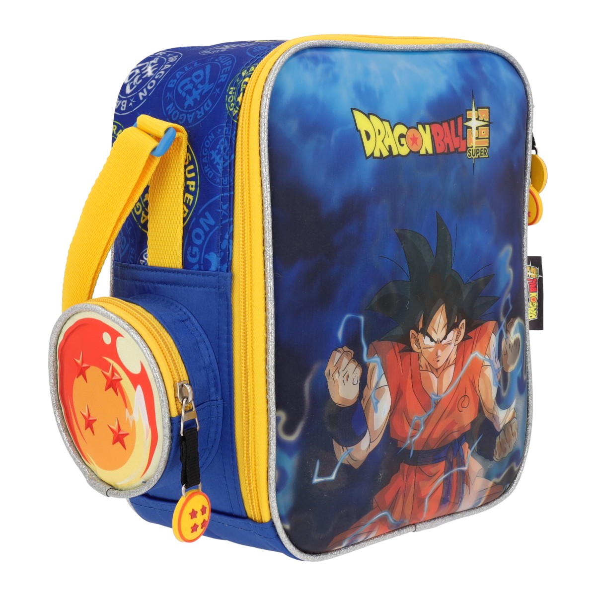 Lonchera Escolar Dragon Ball Goku SSJ Blue Lenticular