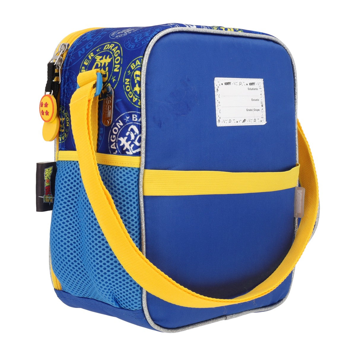 Lonchera Escolar Dragon Ball Goku SSJ Blue Lenticular