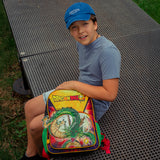 Set Mochila, Lonchera y Estuchera Escolar Dragon Ball Shenlong Legendaria