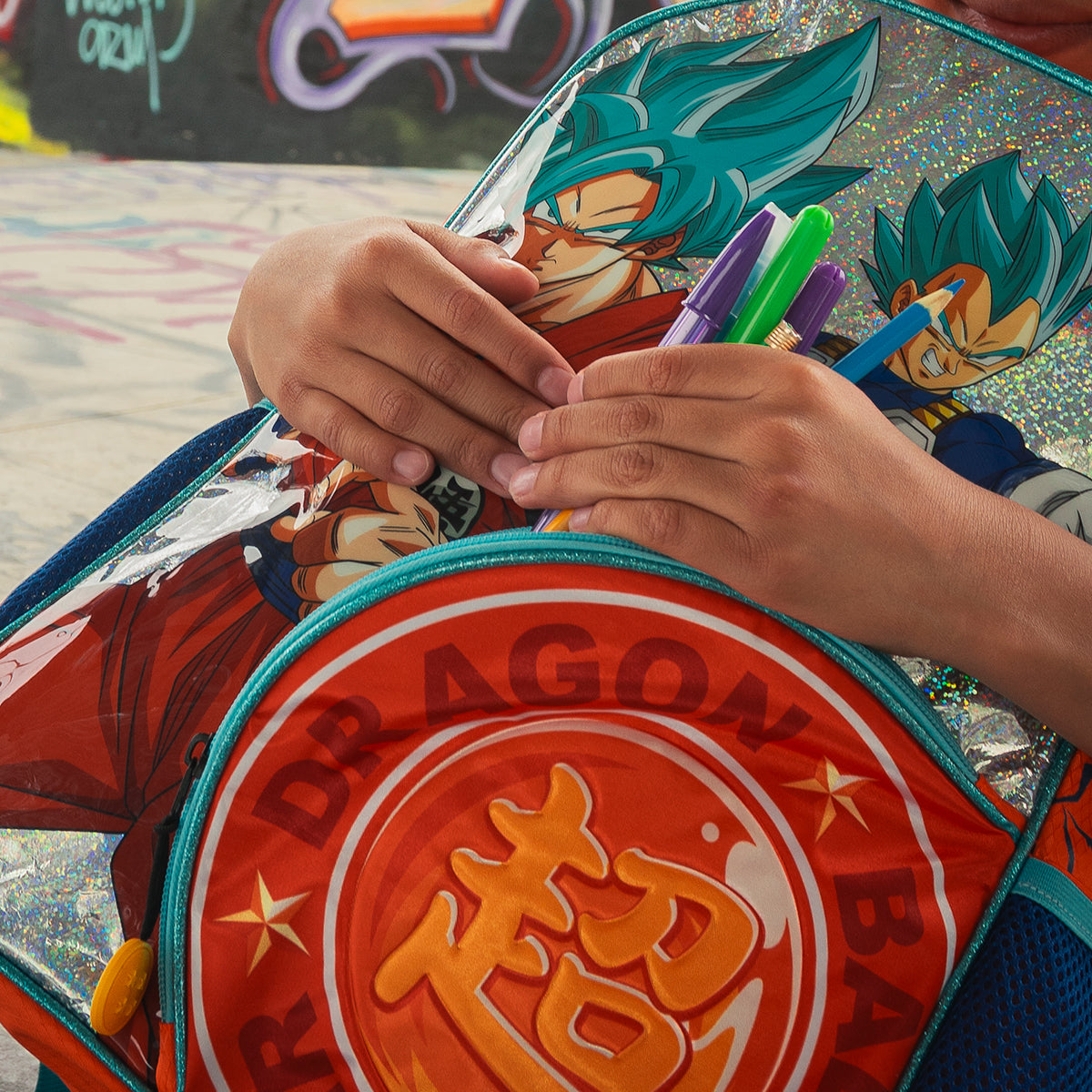 Mochila Escolar Dragon Ball Nivel Dios