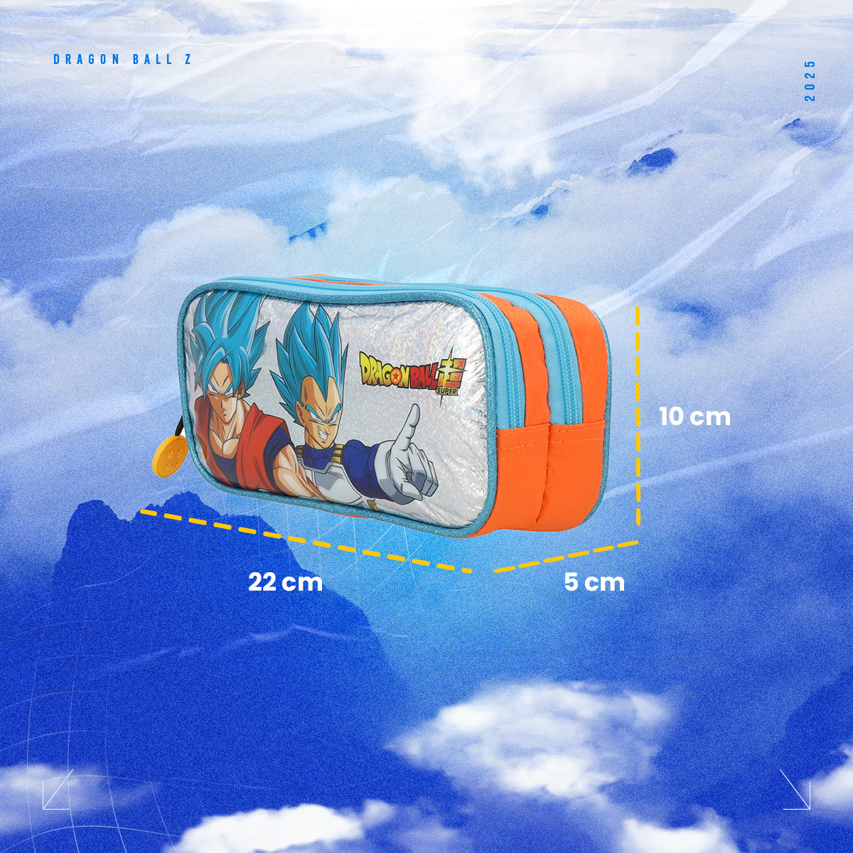 Estuchera Escolar Dragon Ball Nivel Dios