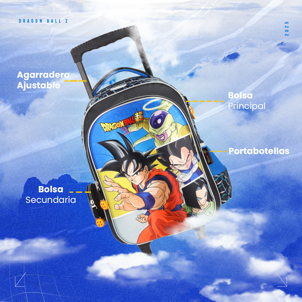 Mochila Con Ruedas Escolar Primaria - Los últimos supervivientes del Universo 7