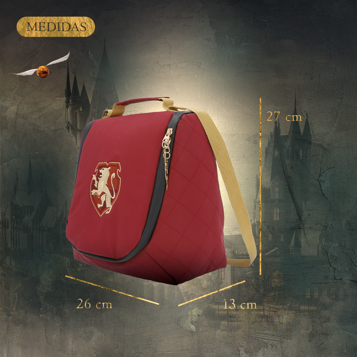 Lonchera Gryffindor Hogwarts Legacy