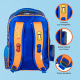 Mochila Hot wheels Azul