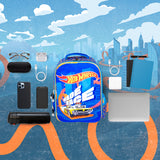 Mochila Hot wheels Azul