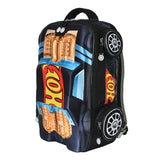 Mochila con Forma de Hot Wheels Negro