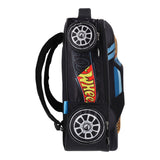 Mochila con Forma de Hot Wheels Negro