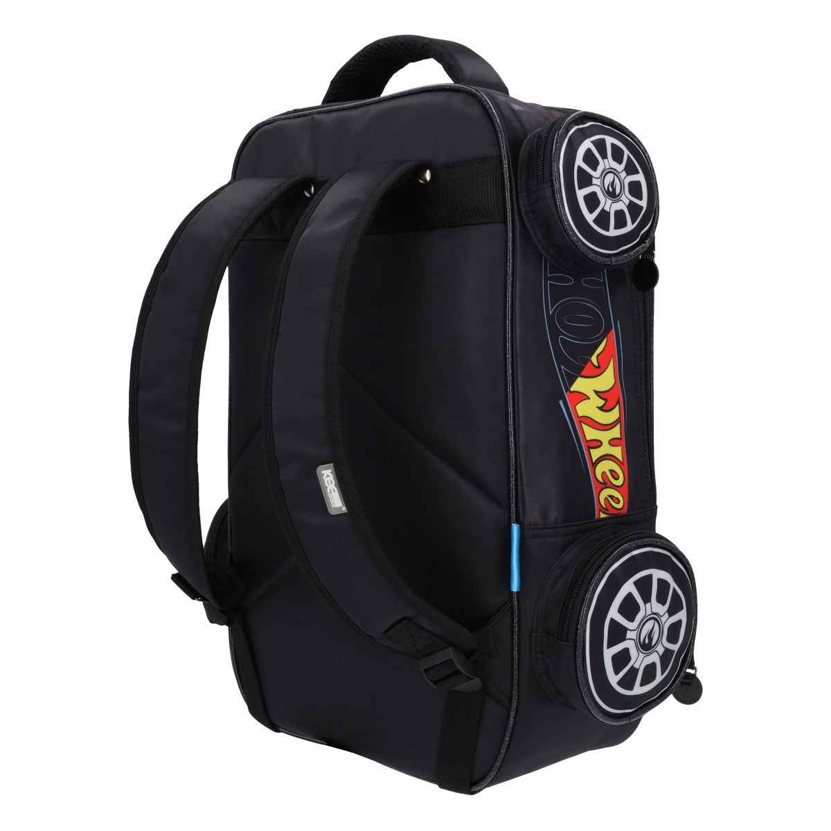Mochila con Forma de Hot Wheels Negro