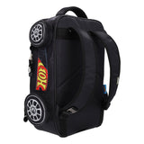 Mochila con Forma de Hot Wheels Negro
