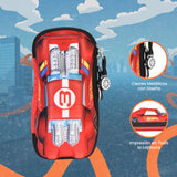 Lapicera en forma de Hot Wheels Rojo
