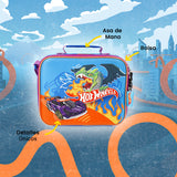 Set Mochila, lonchera y lapicera Hot Wheels 031