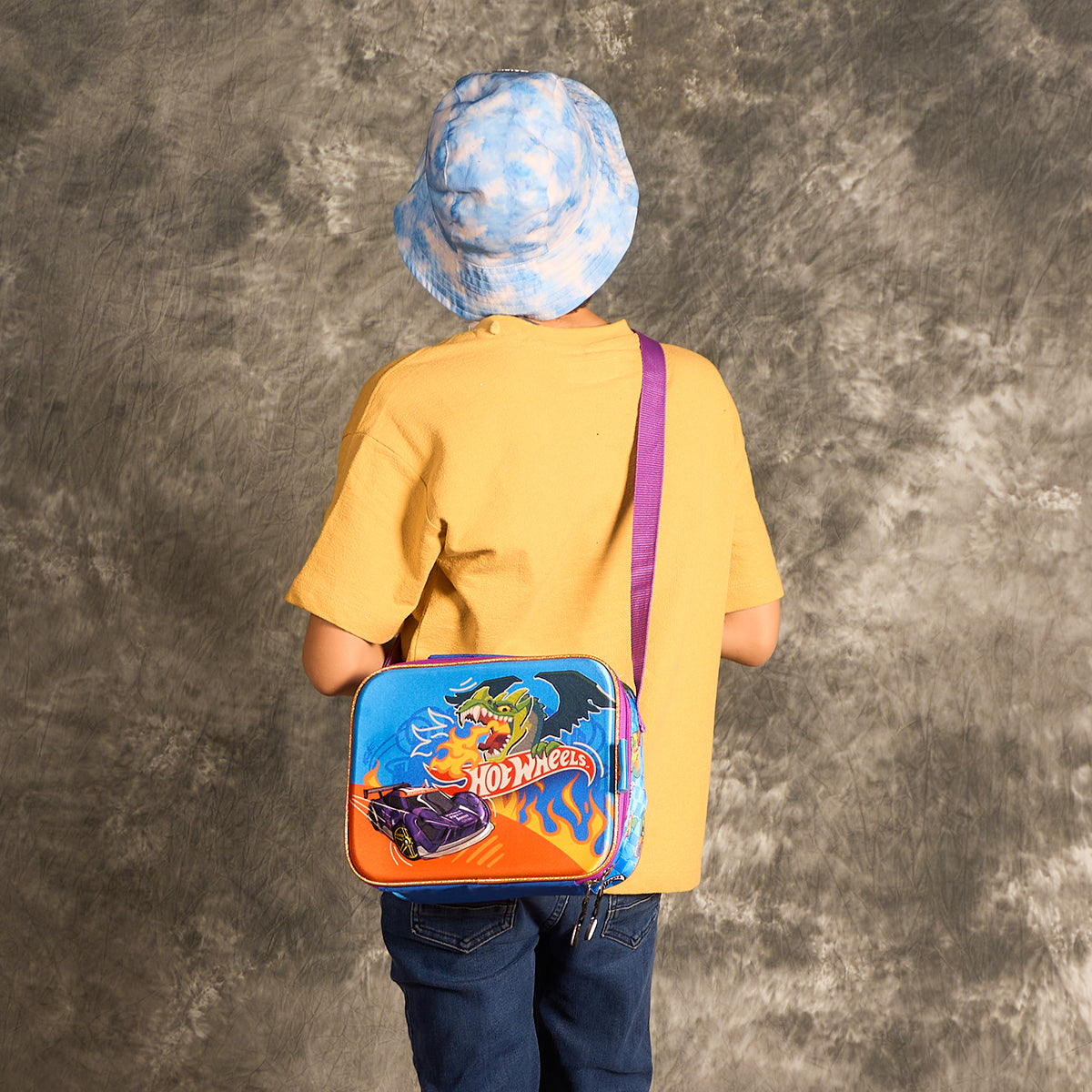 Set Mochila, Lonchera y Lapicera Hot Wheels Nitro Pack