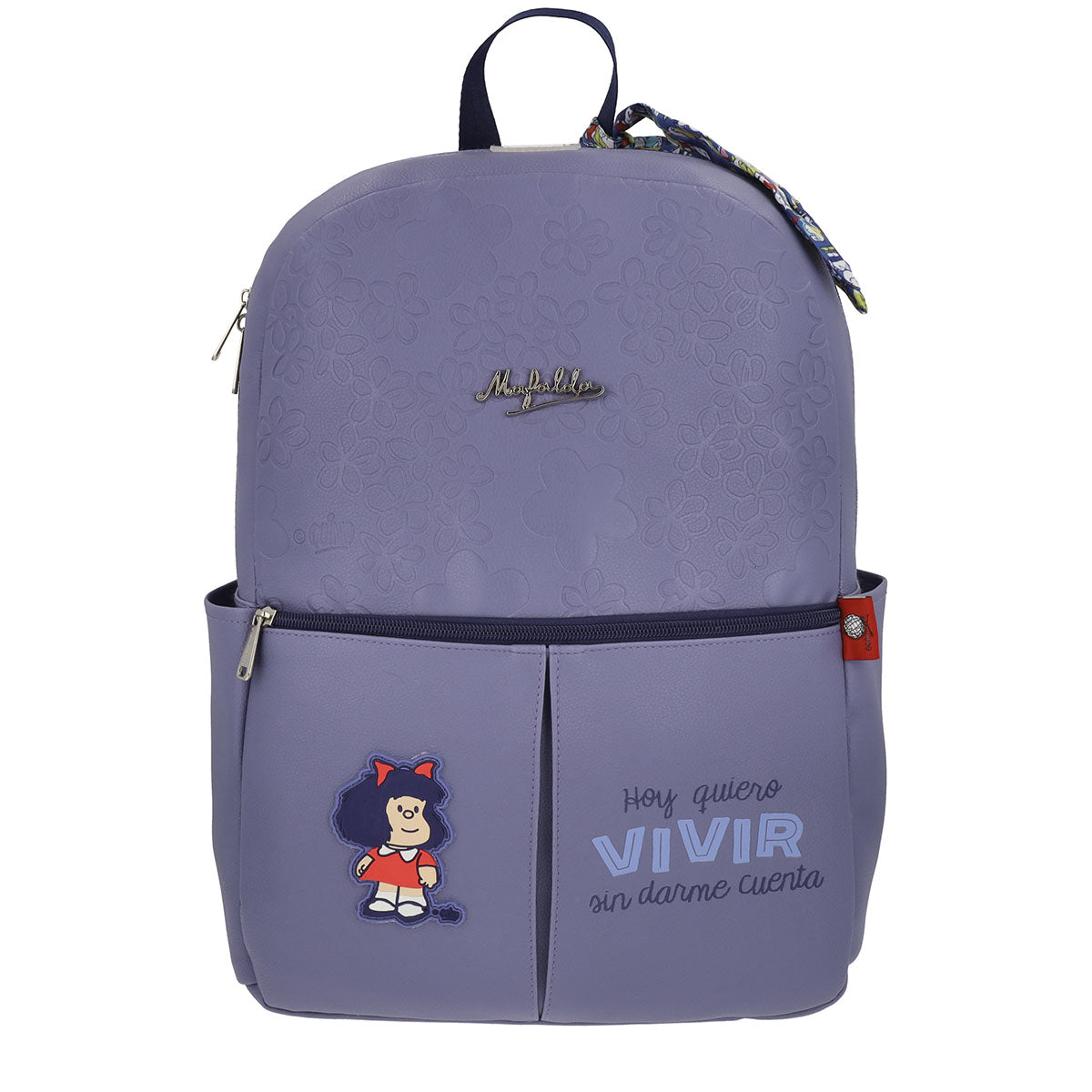 Mochila Mafalda Con Portalaptop