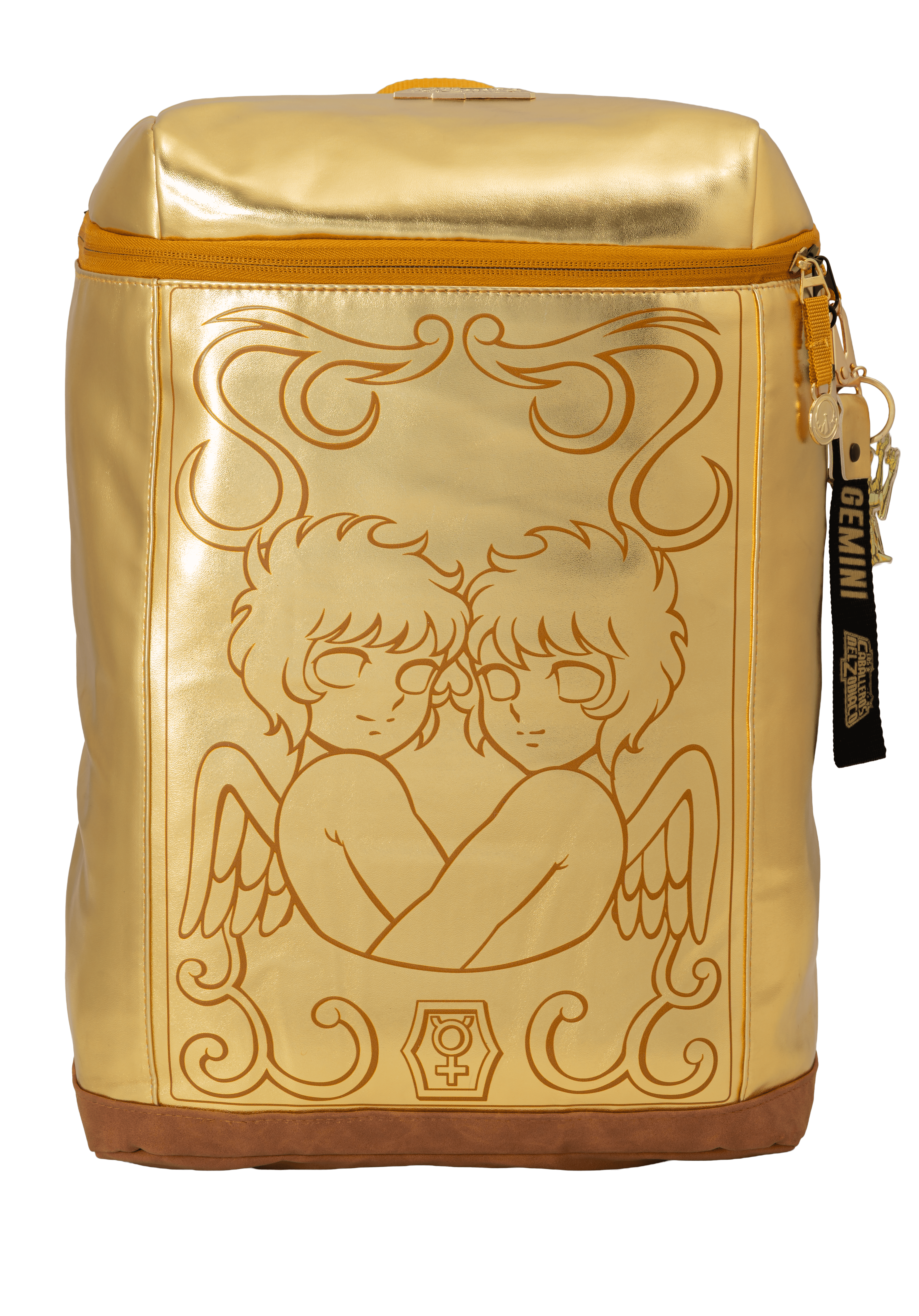 Mochila Armadura Dorada Caballeros del Zodiaco