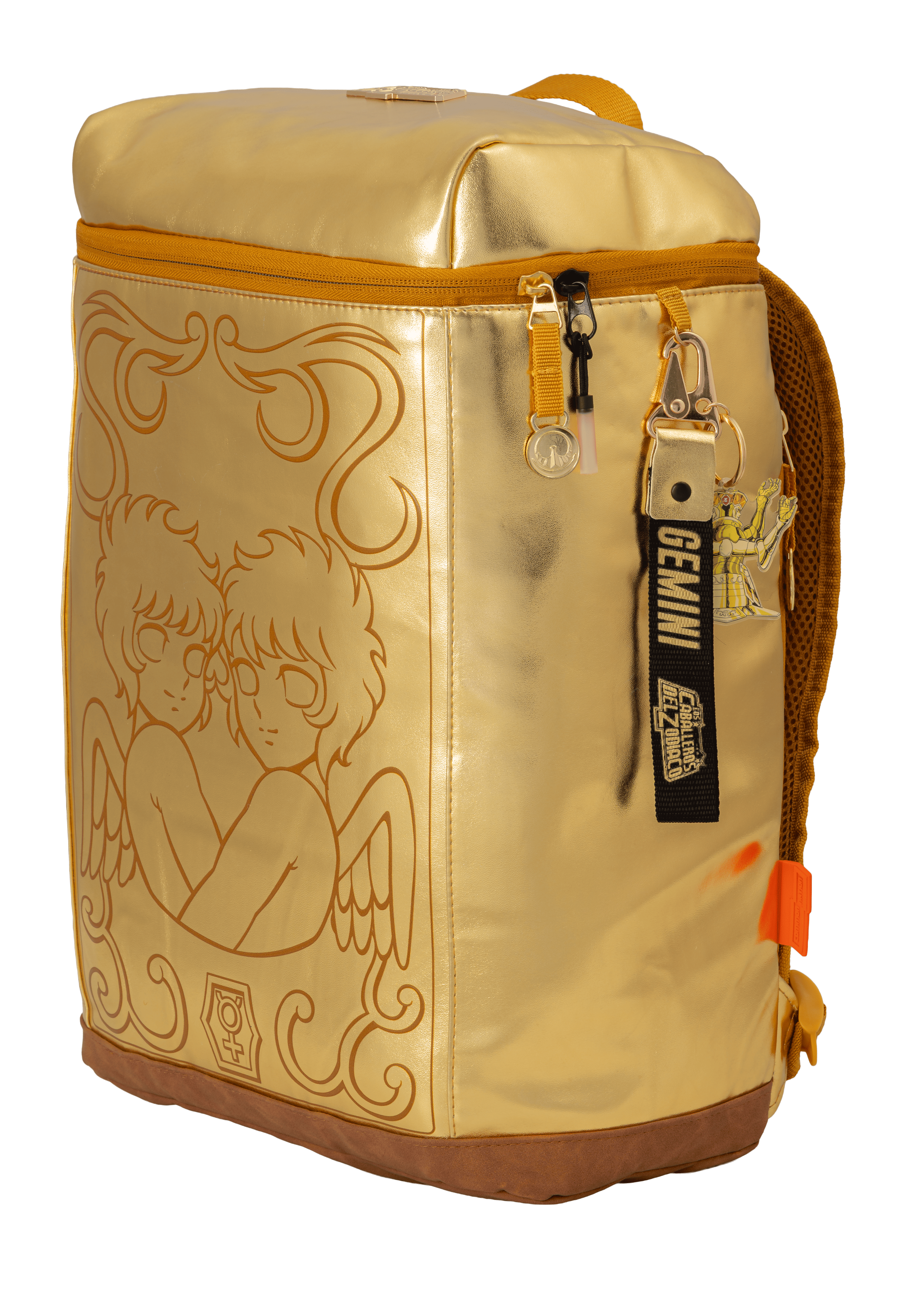 Mochila Armadura Dorada Caballeros del Zodiaco