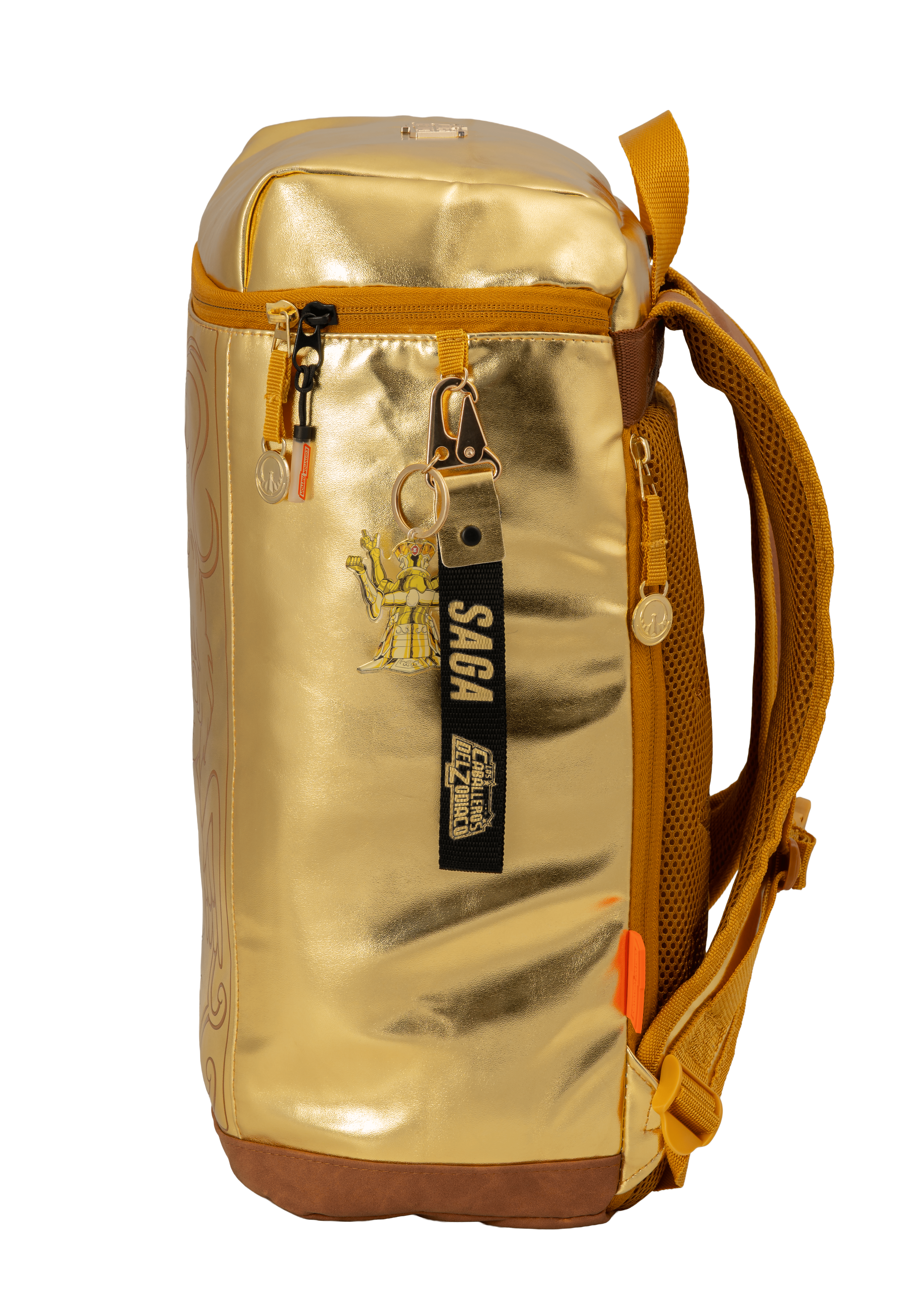 Mochila Armadura Dorada Caballeros del Zodiaco