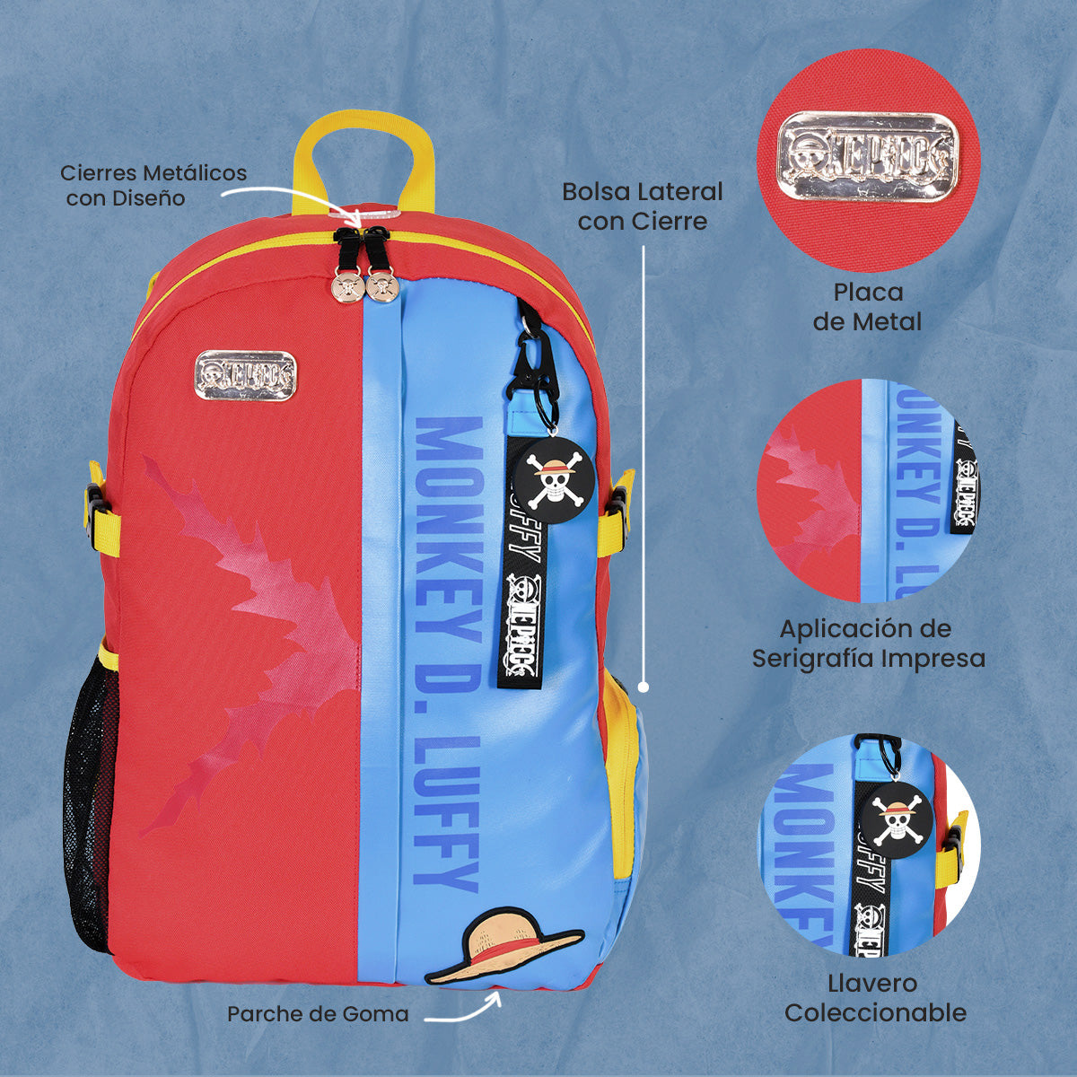 Mochila One Piece Luffy Classic