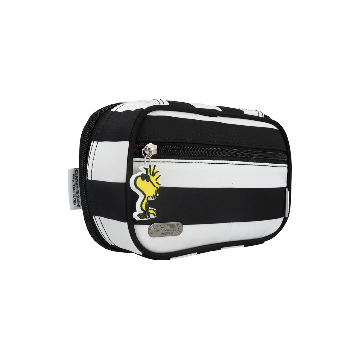 Estuchera Peanuts Snoopy Black and White