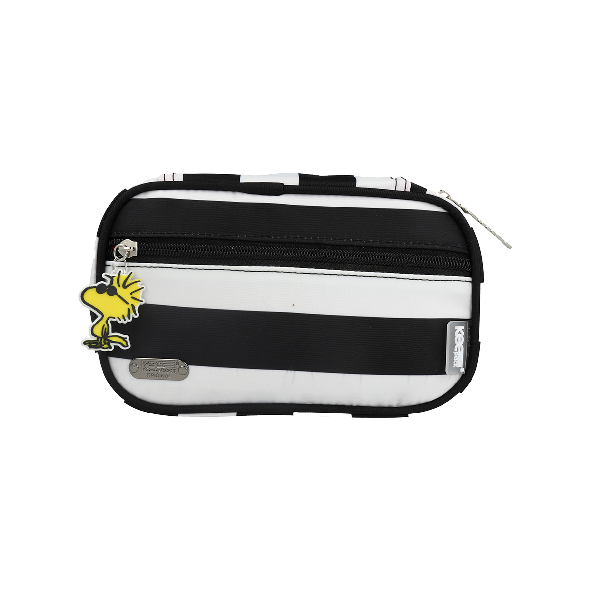 Estuchera Peanuts Snoopy Black and White