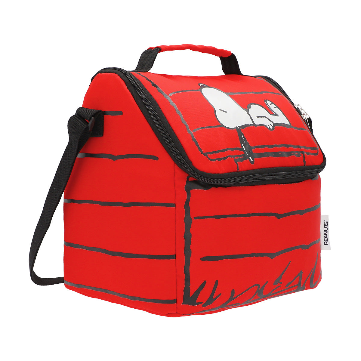 Set Mochila, Lonchera y Lapicera Snoopy Casa Roja