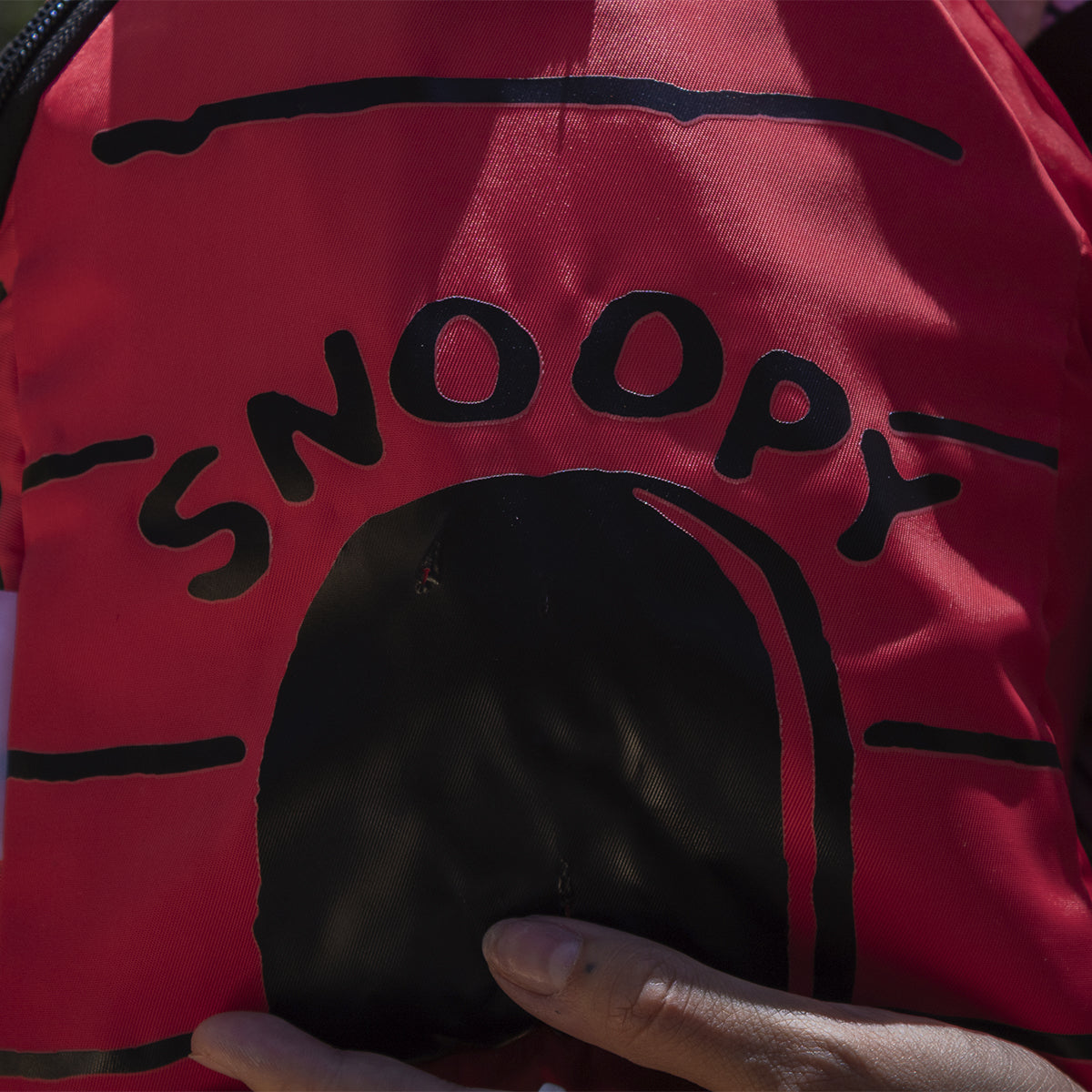 Set Mochila, Lonchera y Lapicera Snoopy Casa Roja