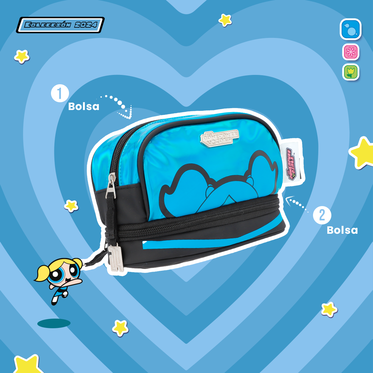 Estuchera Burbuja Las Chicas Superpoderosas