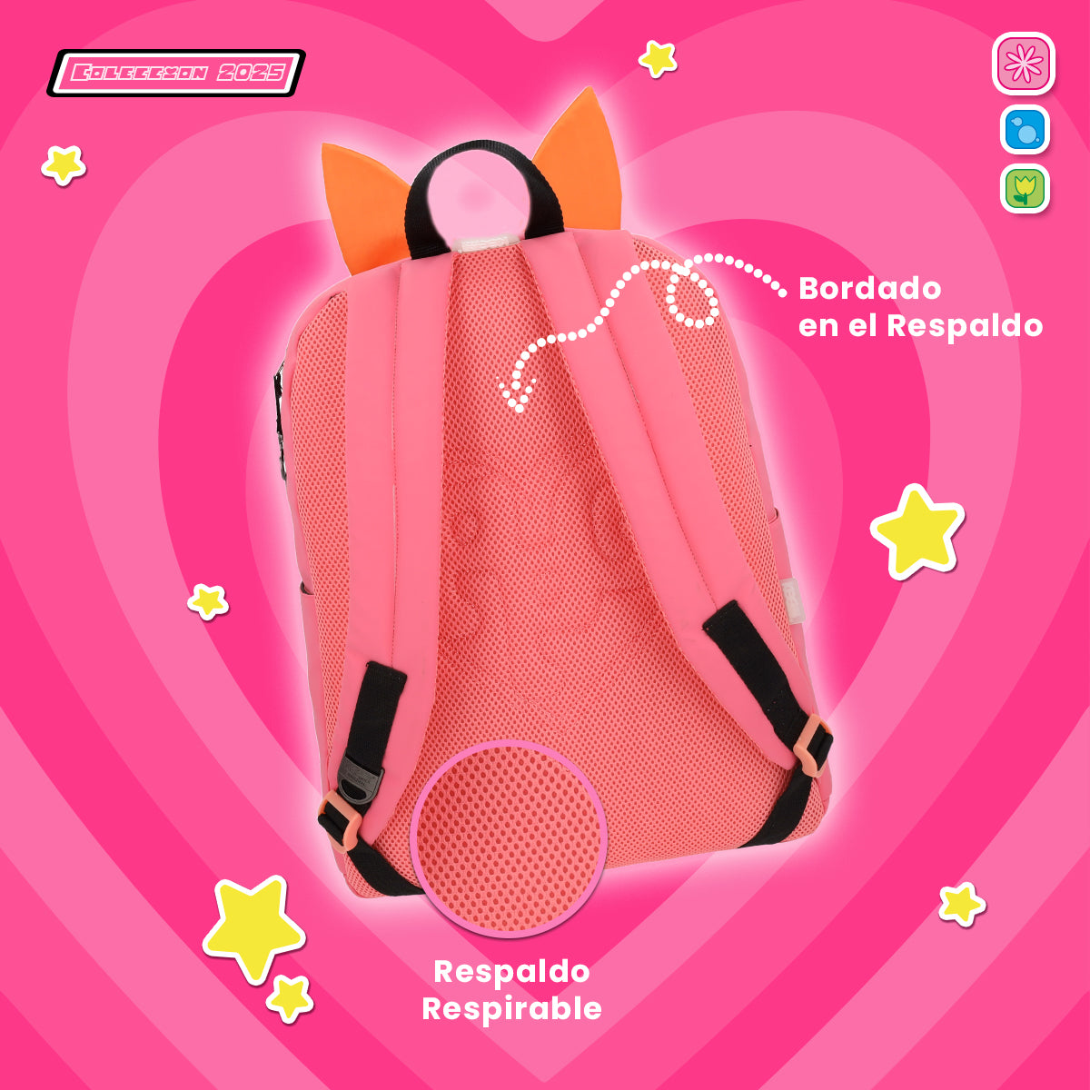 Mochila Bombón Las Chicas Superpoderosas New Edition