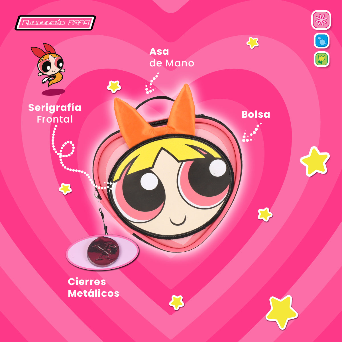 Estuchera Bombón Las Chicas Superpoderosas New Edition