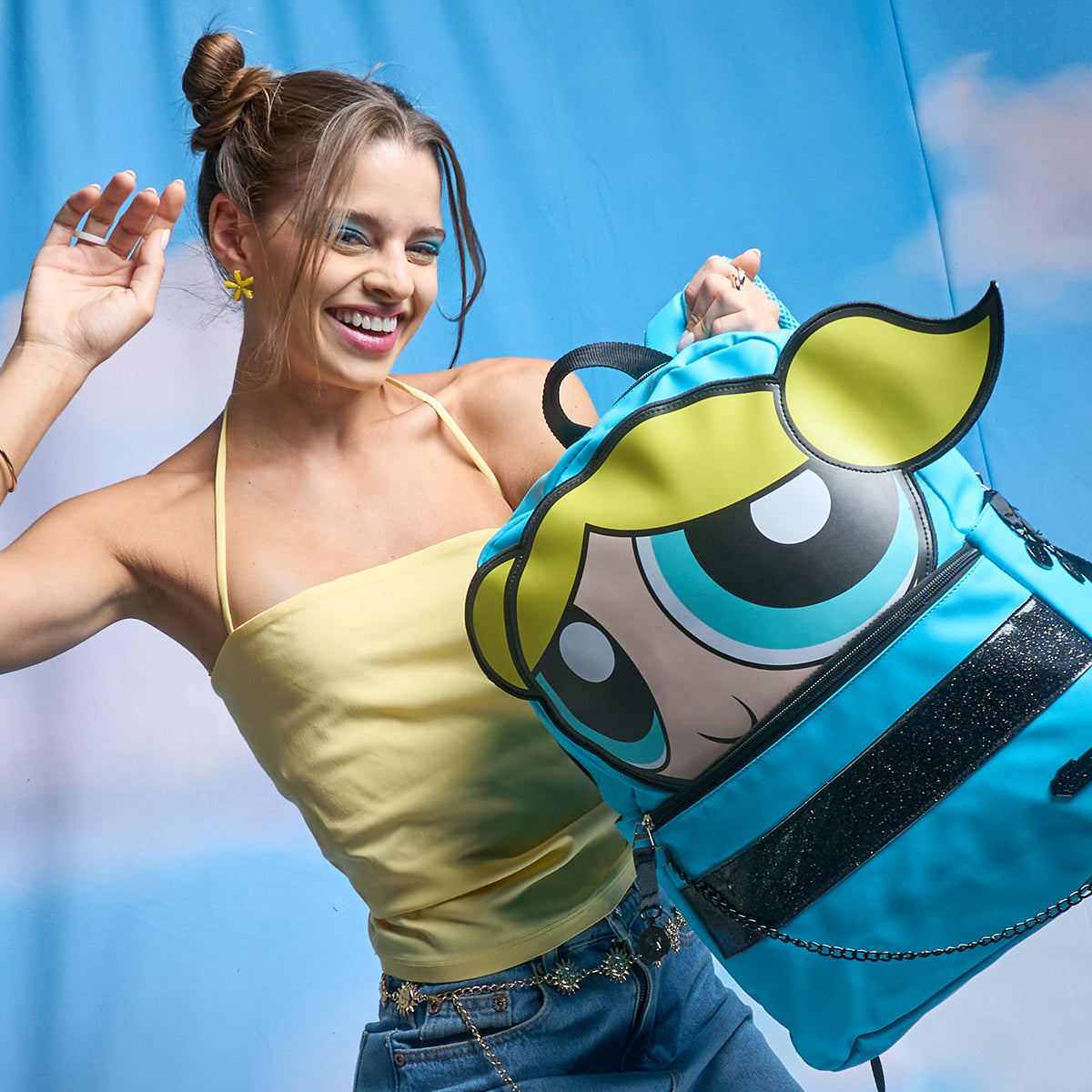 Set Mochila y Estuchera Burbuja Las Chicas Superpoderosas New Edition